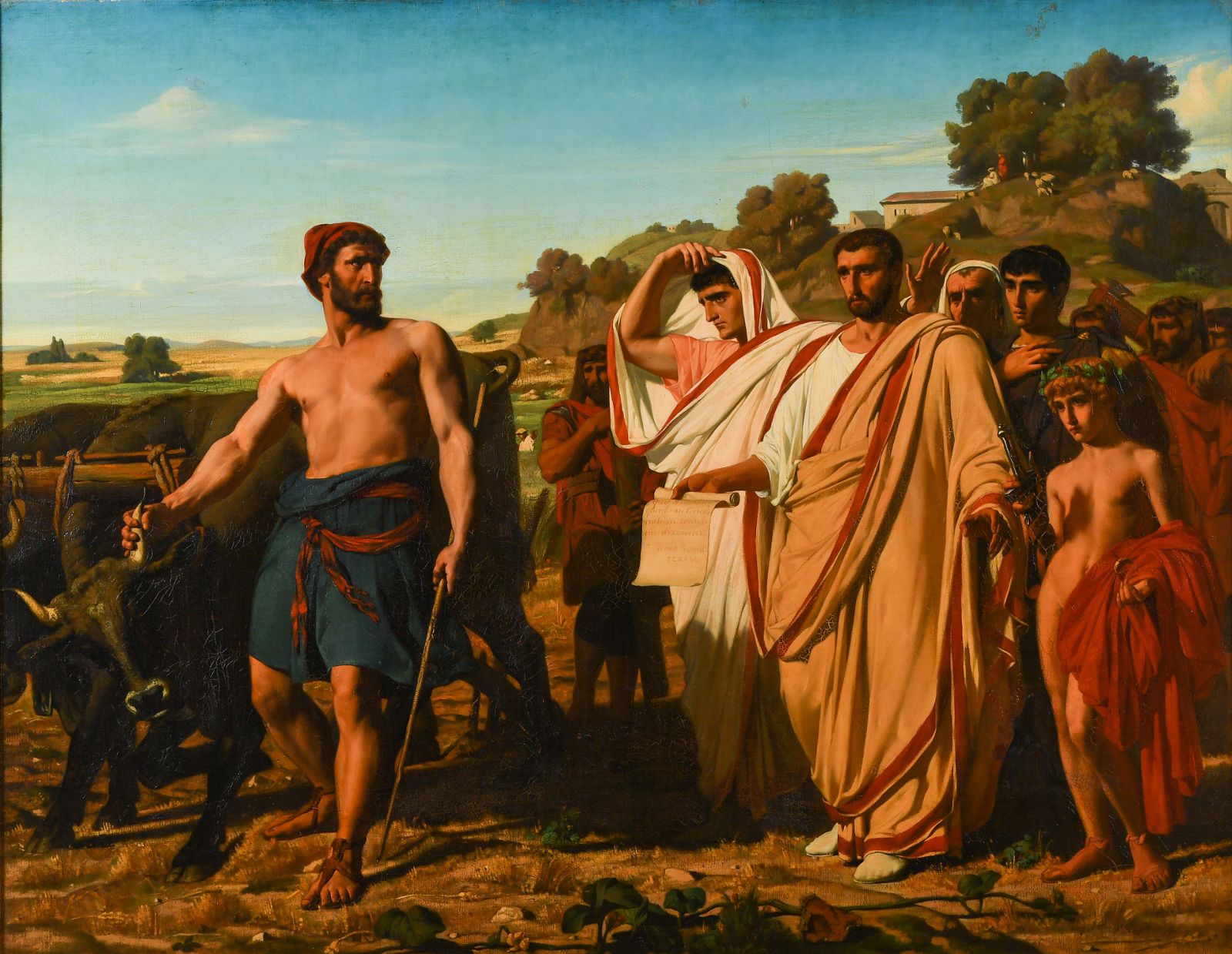Cincinnatus recevant les envoyés du Sénat_2