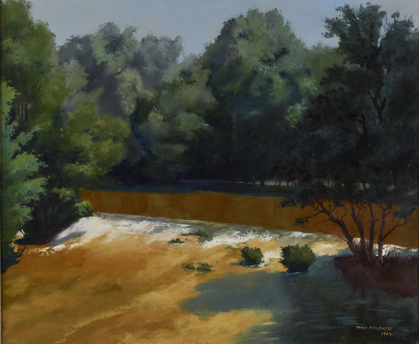 Paysage du Val de Loire ; le Cher_1