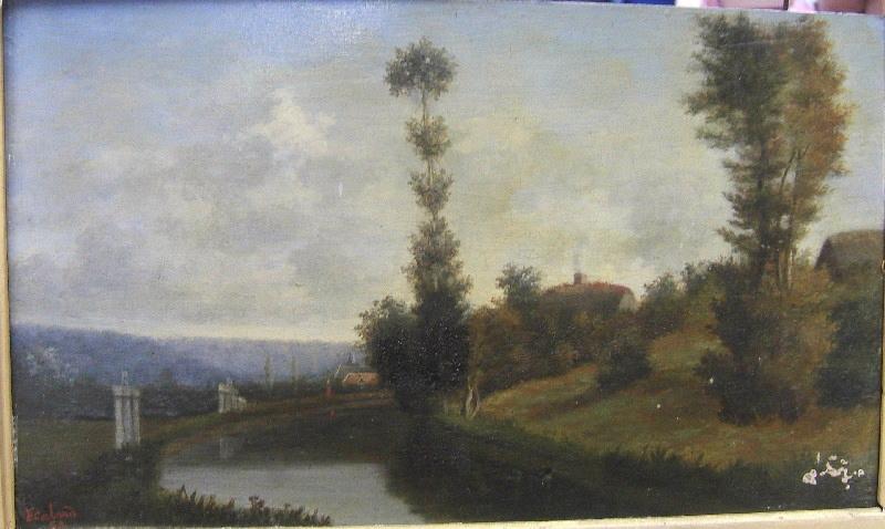 Ancien côteau du Bas Bouffey près du moulin, François Aimé Ecalard, 1862