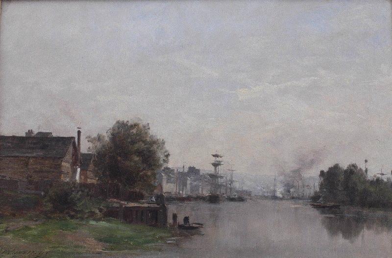 Le port de Rouen — Charles Lapostolet