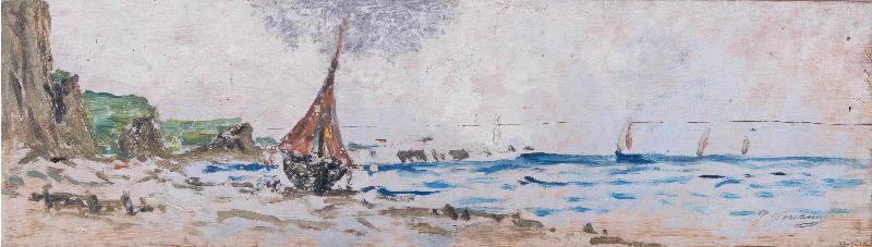 La Seine à la Roche-Guyon ; Marine_1