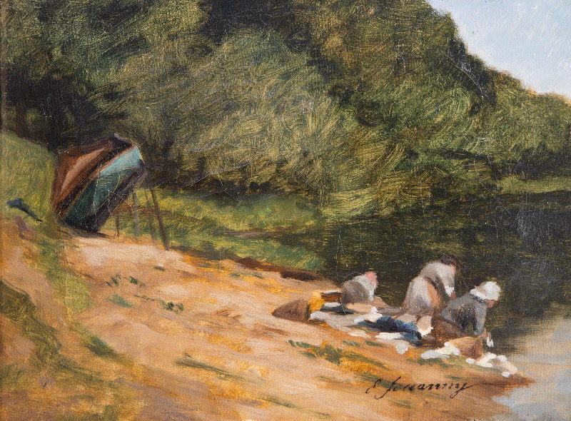 Laveuses, Paul Jouanny, 1880