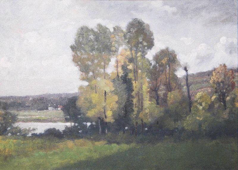 Paysage, Paul Jouanny, 2e moitié 19e siècle