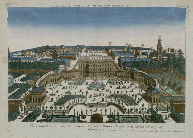 Vue du Palais du Comte Hoheit à Erlang_0