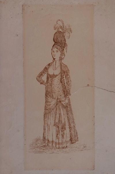 Femme en costume orientale, Émile Vaucanu, 4e quart 19e siècle