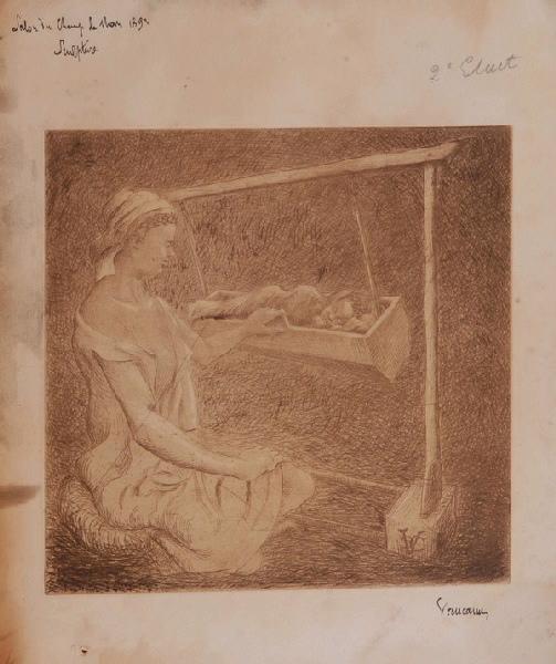L'amour maternel en Orient, Émile Vaucanu, 1893
