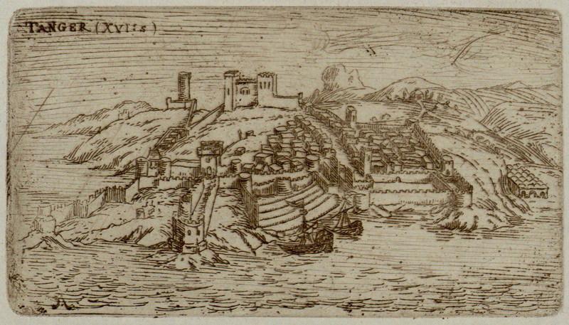 Vue de Tanger, Émile Vaucanu, 4e quart 19e siècle