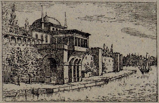 Constantinople, vue du Bosphore, Émile Vaucanu, 4e quart 19e siècle