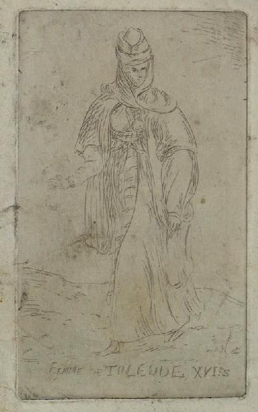 Femme de Tolède, Émile Vaucanu, 4e quart 19e siècle