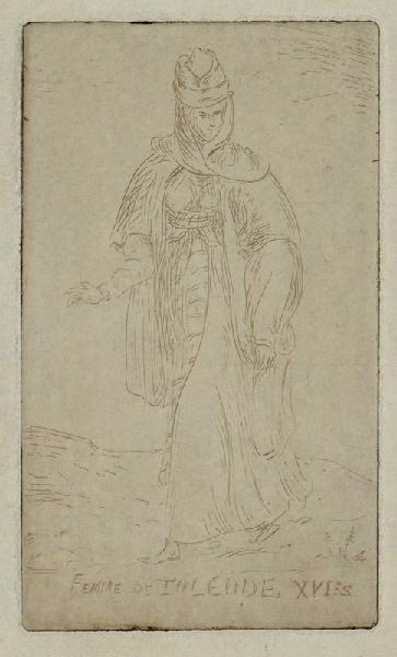 Femme de Tolède, Émile Vaucanu, 4e quart 19e siècle