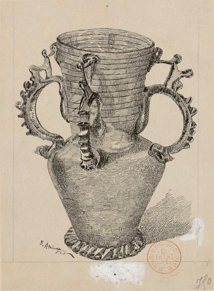 Vase, Enrique Atalaya, 4e quart 19e siècle