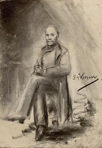Portrait de M. de Montégur, Emile Vaucanu, 4e quart 19e siècle