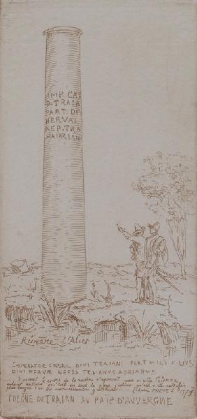 La colonne de Trajan en Auvergne, Émile Vaucanu, 4e quart 19e siècle