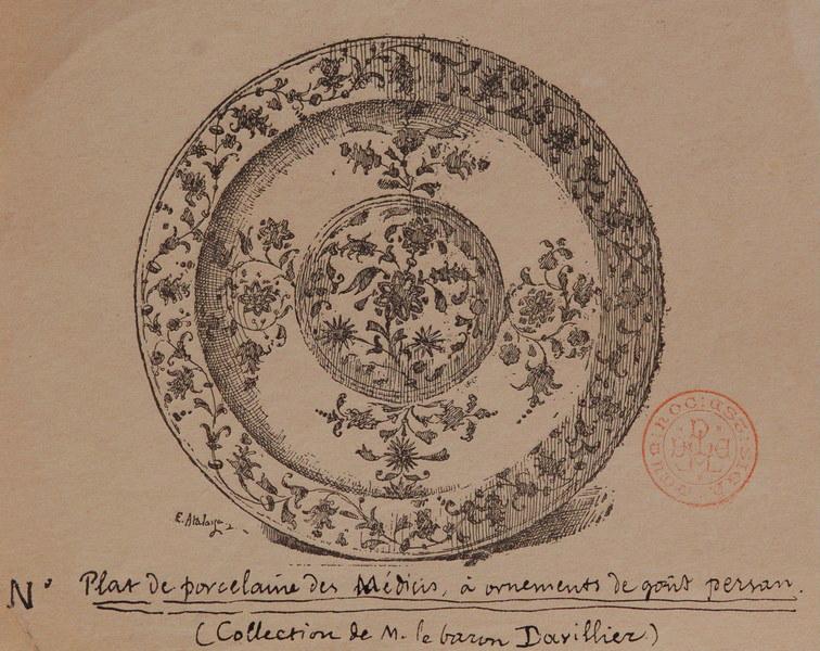 Plat Médicis, Enrique Atalaya, 4e quart 19e siècle