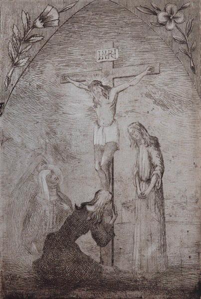 Crucifixion, Émile Vaucanu, 4e quart 19e siècle