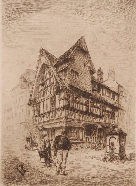 Lisieux, Maison Plantefor, Émile Vaucanu, 4e quart 19e siècle