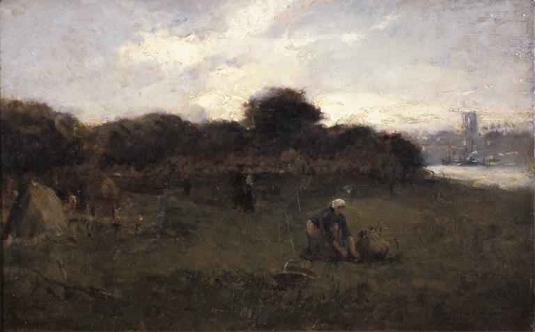 Crépuscule, Julien Gustave Gagliardini, 19e siècle
