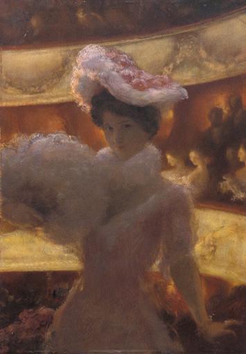 Au théâtre, Gaston de Latouche, 1ère moitié 20e siècle