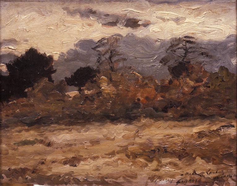 Paysage, Alexandre Gaston Guignard, 4e quart 19e siècle, 1er quart 20e siècle