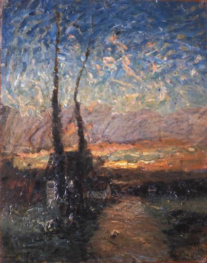 Morestel, Route de Thuile, François-Auguste Ravier, 19e siècle