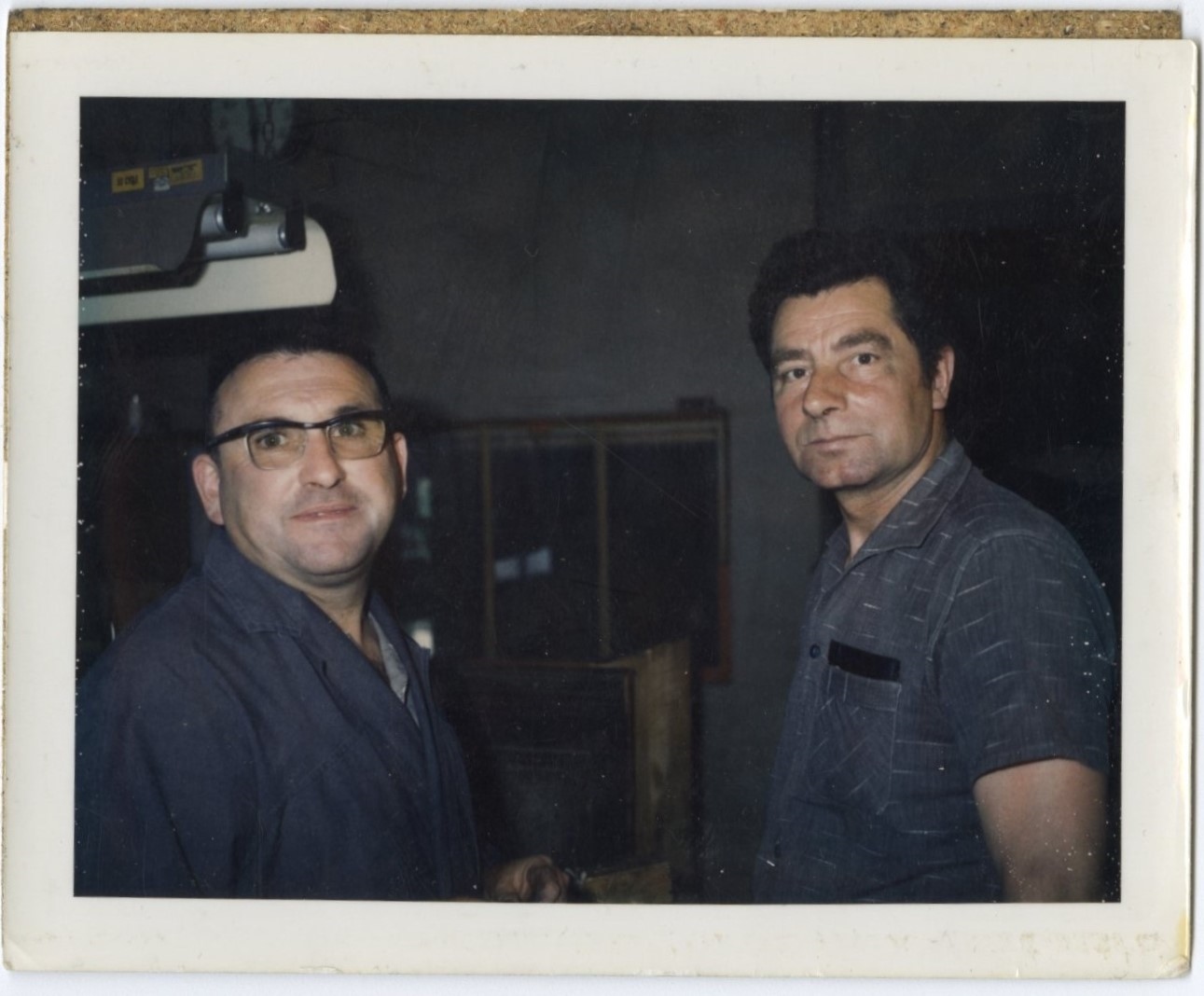 Raymond Confolens et un ouvrier (titre factice), Années 1970 ?