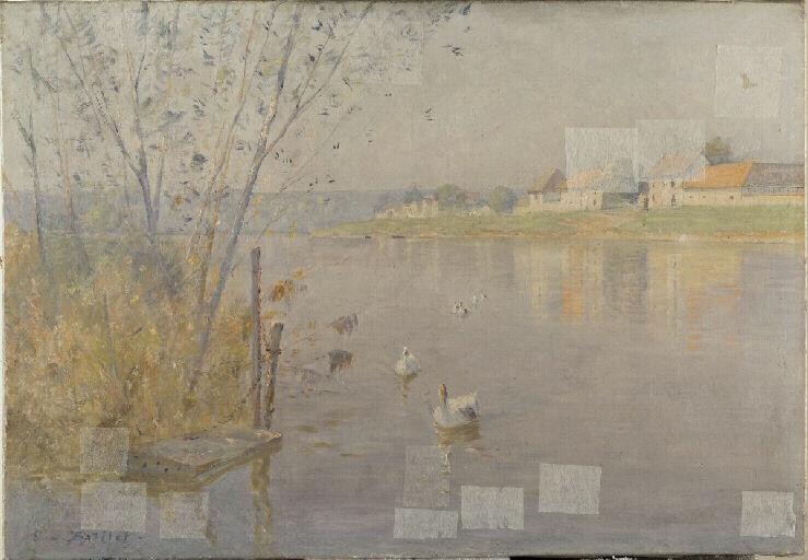 Matinée d'automne. Porte-Joie (Eure)_2