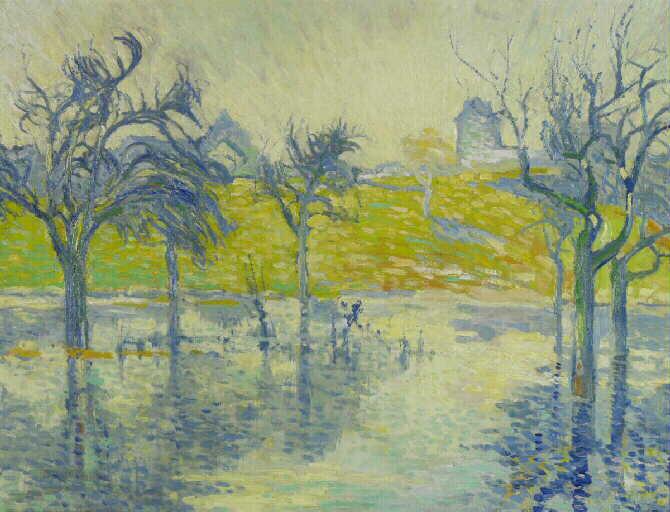 Les inondations, Robert Antoine Pinchon, 1907