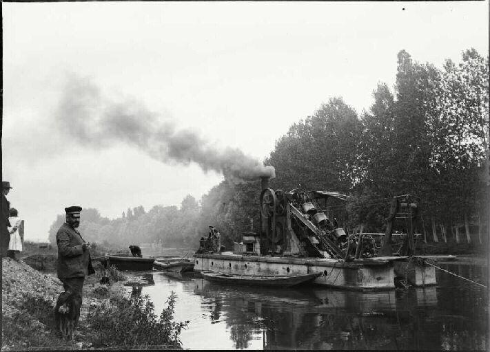 Louviers, le dragage de l'Eure aux Abattoirs_0