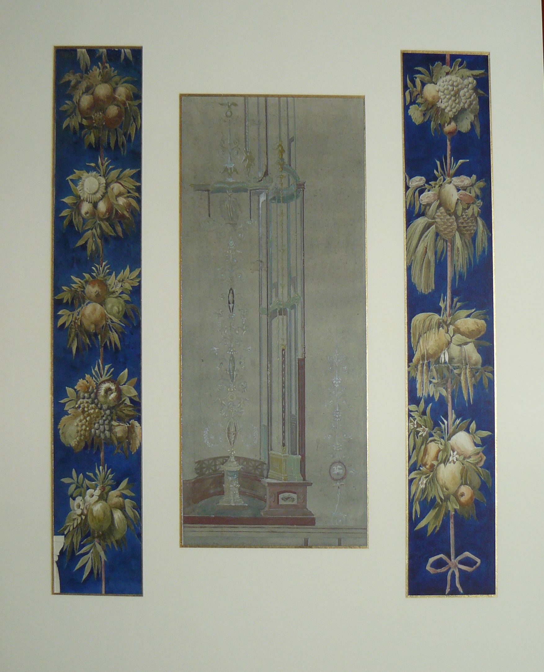 Décors architecturaux, Léon Geisain, 3e quart 19e siècle