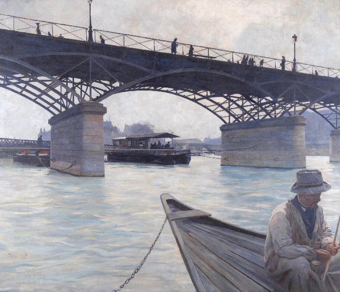 Le Pont des Arts ; Pont des Arts (ancien cartel), Victor Jean Binet, 1890,1891