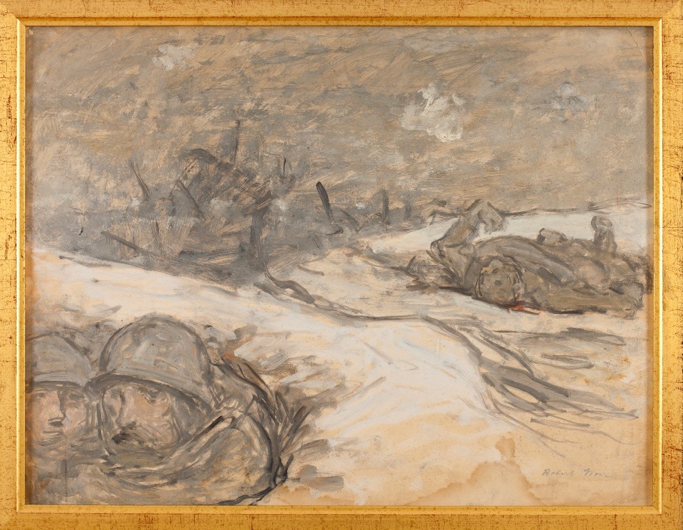 Dans la tranchée, (Ernest Salmon, Dit) Robert Noir, 1914 - 1918 (Date de début - Date de fin)
