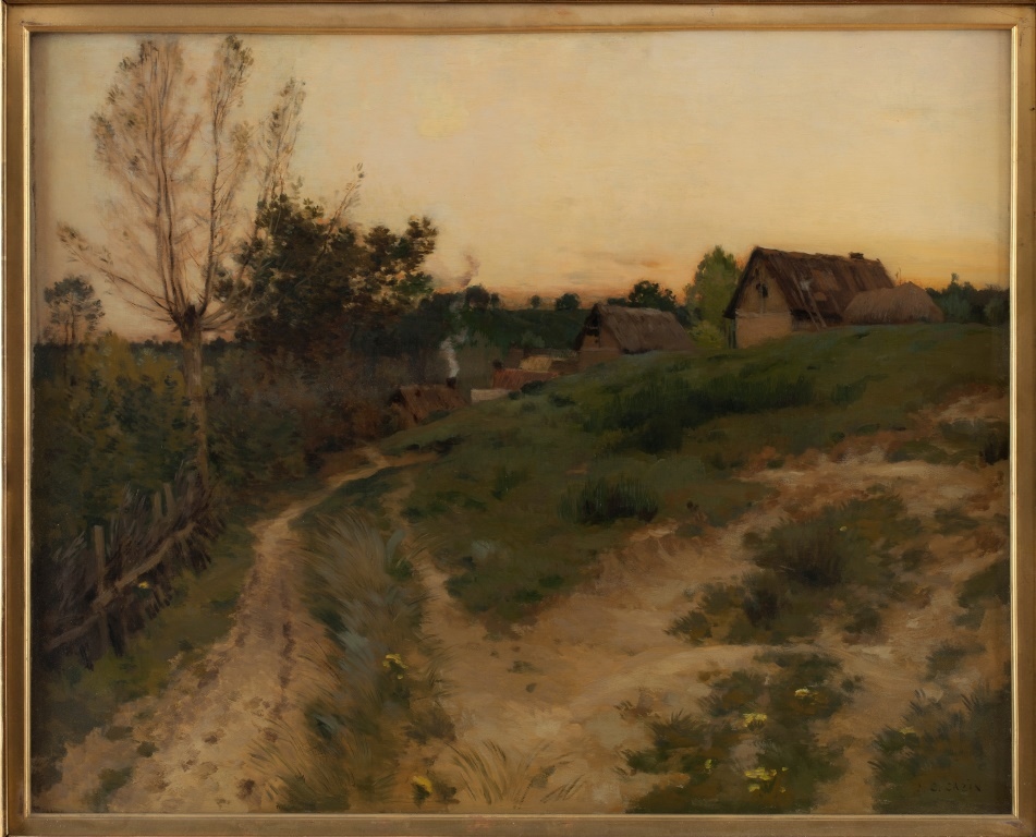 Paysage aux maisons_0