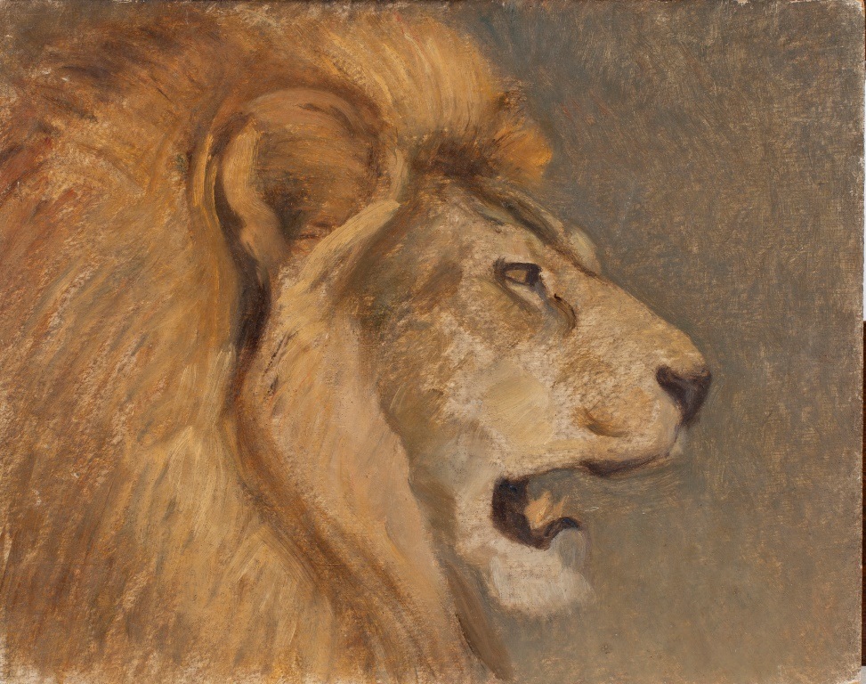 Tête de lion, (De) Louis Monard, 1933 (Vers)