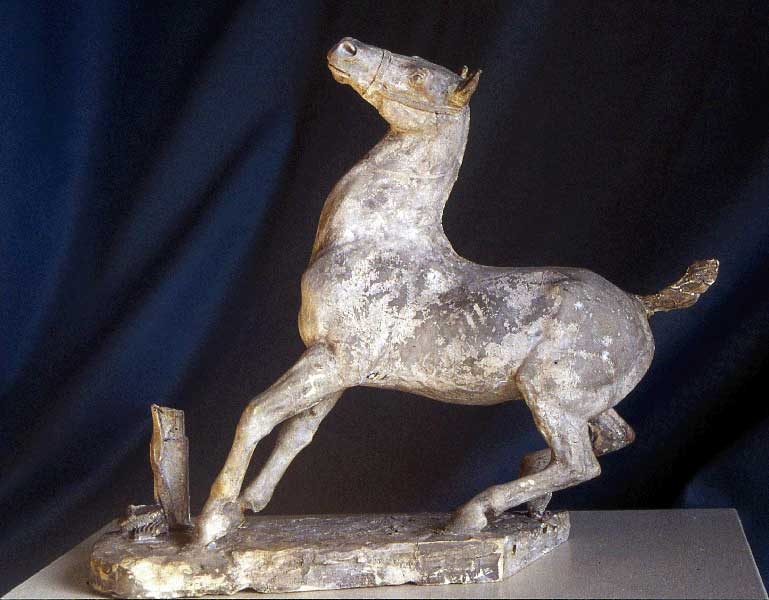 Cheval surpris, (De) Louis Monard, 1900 (Vers)