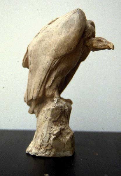 Vautour perché, (De) Louis Monard, 1912 (Vers)