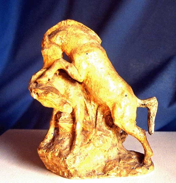 Les chevaux sauvages, (De) Louis Monard, 1923