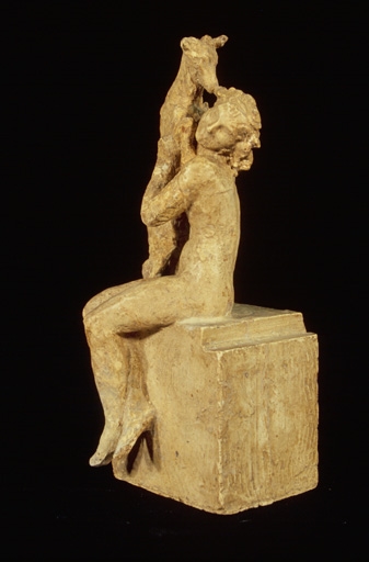 Jeune fille au chevreau, (De) Louis Monard, 1924