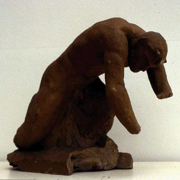 Faune penché, (De) Louis Monard, 1929 (Vers)
