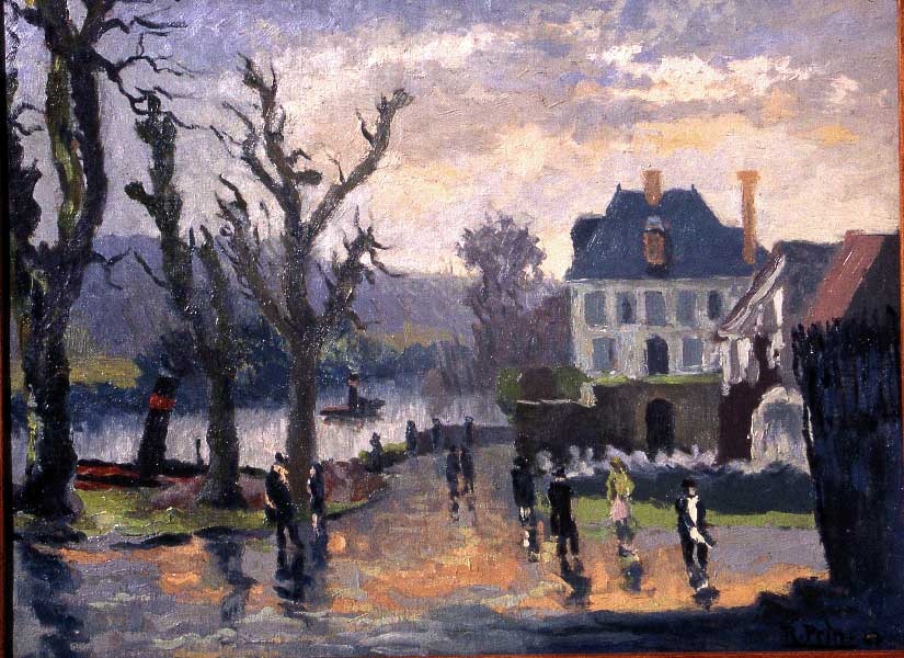 Près du pont de Vernon, René Prin, 1947