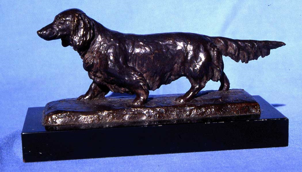 Teckel à poils longs, Richard Fath, 20ème siècle