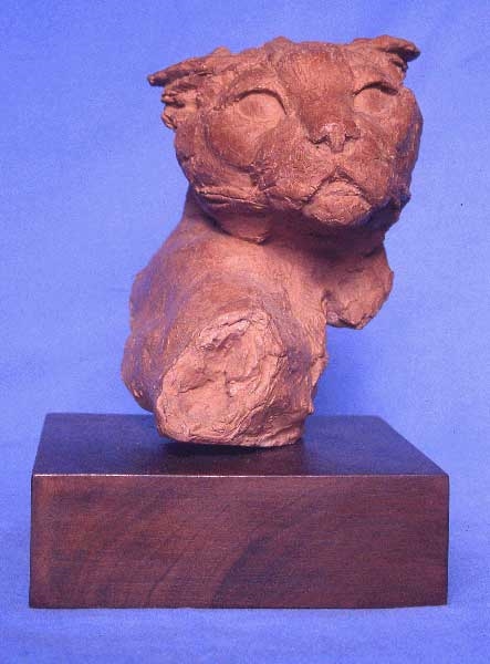 Tête de chat siamois, Richard Fath, 20ème siècle