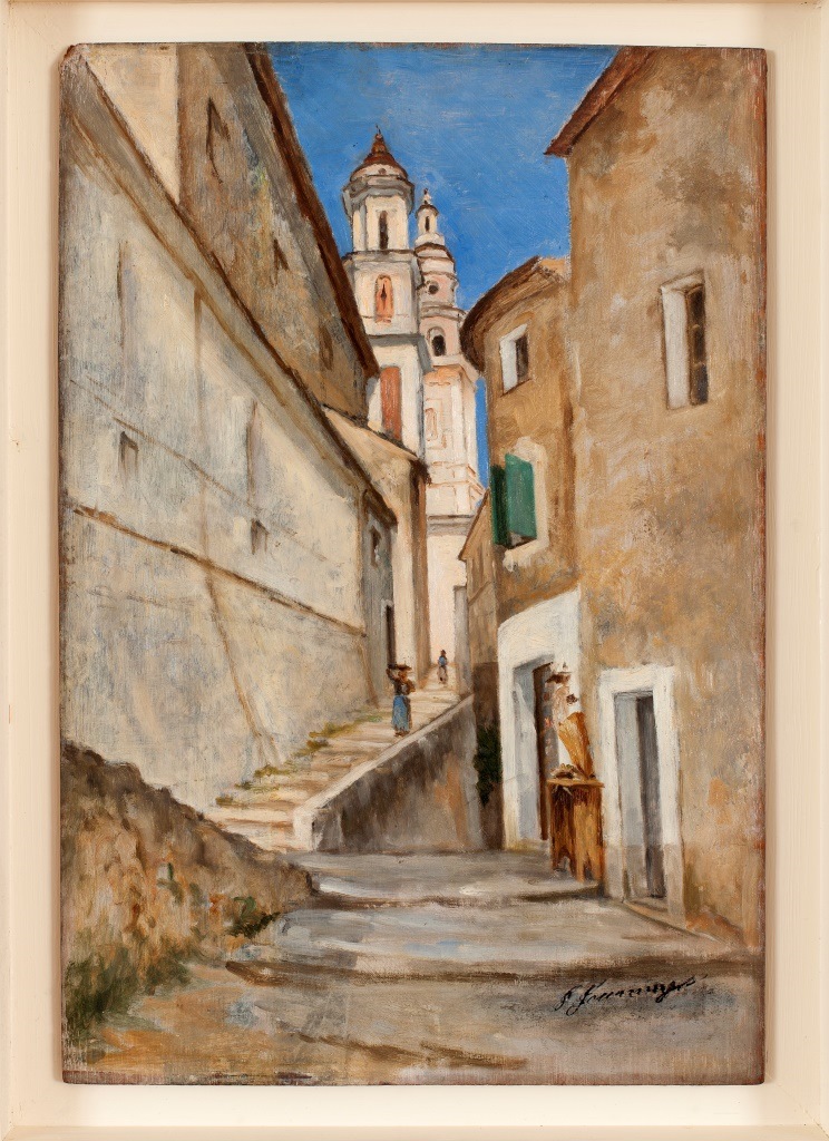 Une rue de Menton_0