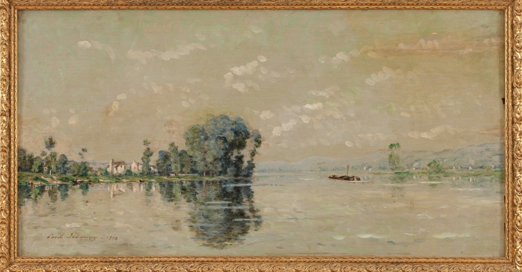 Vue de l'Oise au petit matin, Paul Jouanny, 1912