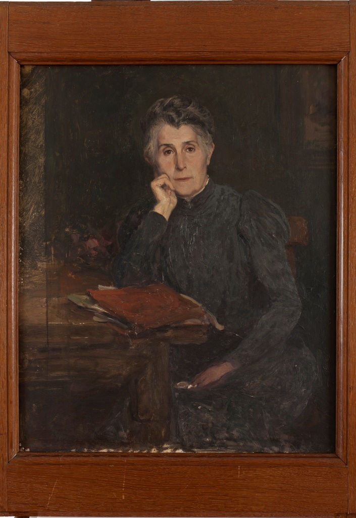 Portrait d'Eugénie Noir, mère de l'artiste, (Ernest Salmon, Dit) Robert Noir