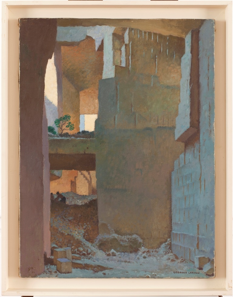 Intérieur d'une carrière (Les Baux de Provence)_0