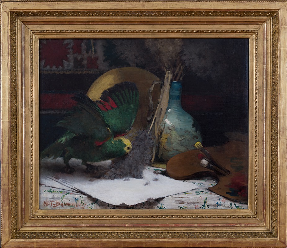 Nature morte au perroquet_0