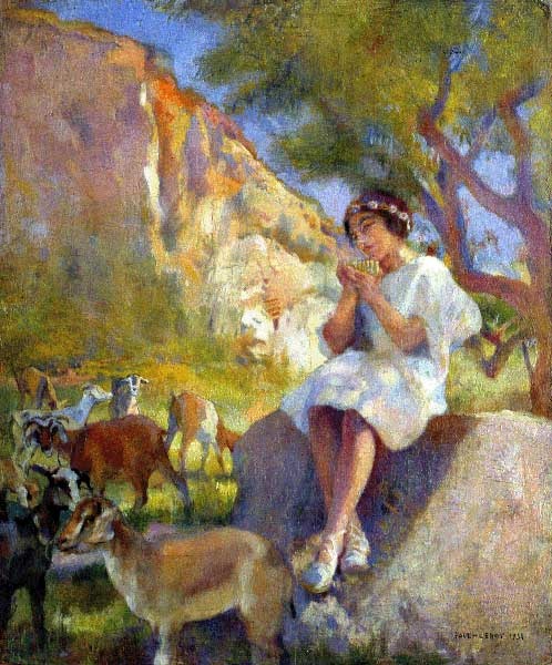 La jeune bergère, Paul-Alexandre Leroy, 1938
