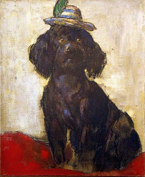 Chien au chapeau, Paul Jouve