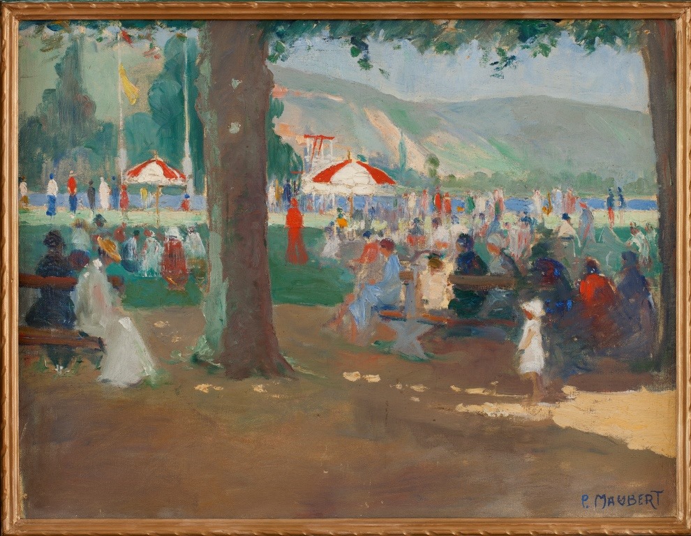 "Sous l'ombrage", Pierre Maubert, 20e siècle