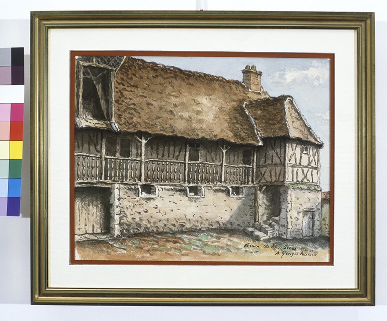 Vernon, les Trois Brocs, Alphonse Georges Poulain, 1928 (avant)